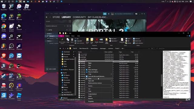 Portal 2 Reshade Tutorial: Change The Reshade Open Keybind WITHOUT Opening Reshade!!! 2022