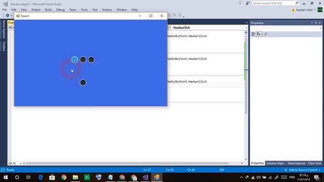 visual studio animation controls toolbox RadioButton смотреть онлайн
