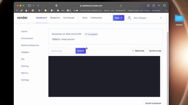 how to: free site hosting using Render.com, and Github for continuous deployment (CD) смотреть онлайн