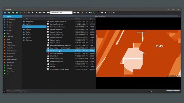 ThatFile Modern File Manager with Miller Columns for Windows - Video Preview смотреть онлайн