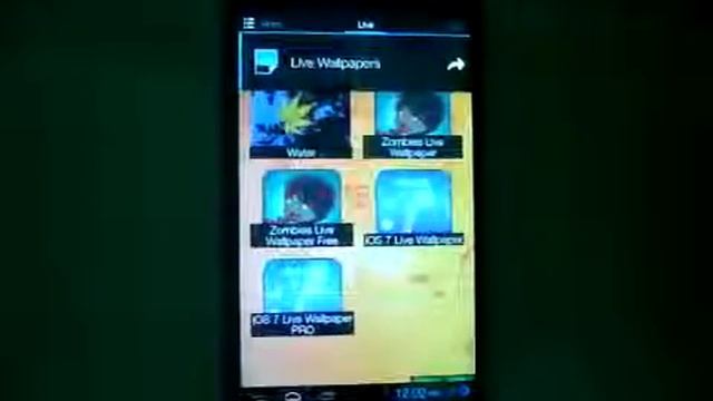 iOS 7 Live Wallpaper смотреть онлайн