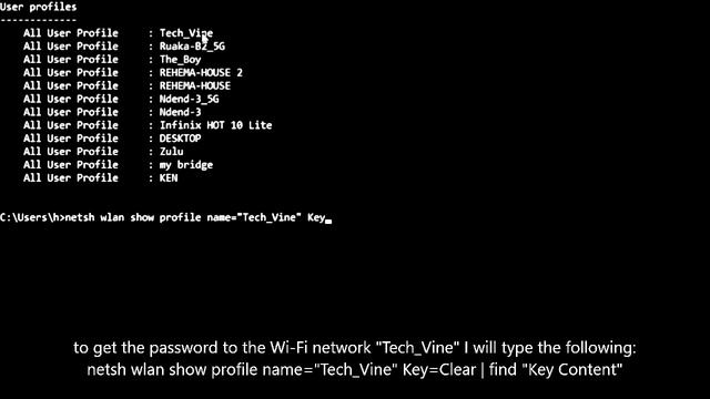 CMD: How to find all Wi-Fi Passwords with one command | Windows 10 / 11 смотреть онлайн