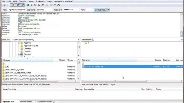 How to Retrieve Your NGS Data from VANTAGE via FTP смотреть онлайн