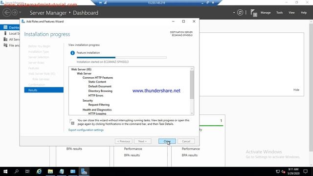 WEB SERVER CONFIGURATION IN WINDOWS SERVER 2019 смотреть онлайн