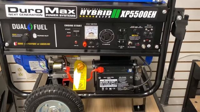 DuroMax XP5500EH 5,500 Watt Dual Fuel Hybrid Generator смотреть онлайн