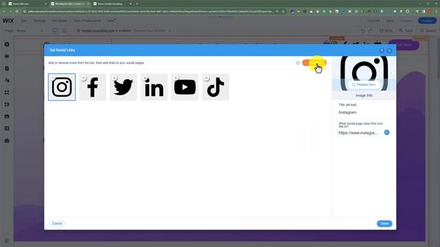 How To Add Instagram Link To Wix Website 2024 | Connect Instagram To Wix Site | Wix Link смотреть онлайн
