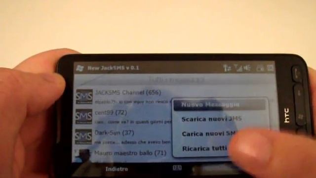 1/2 Nuovo JACKSMS per Windows Mobile v.1.0.1 BETA - PARTE1 смотреть онлайн