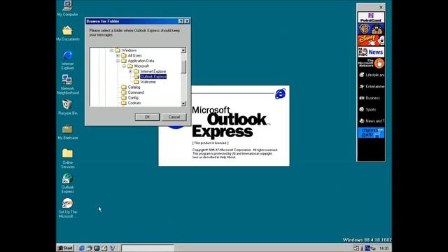 Обзор Windows 98 Build 1602 смотреть онлайн