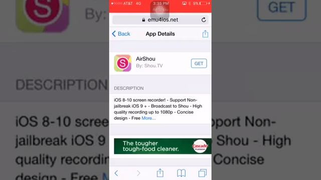 How to record your iOS 9.3.3 and up screen смотреть онлайн