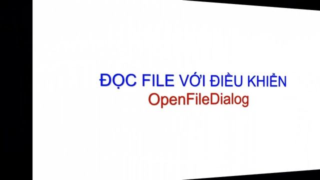 Cách ghi đọc file với SaveFileDialog và OpenFileDialog смотреть онлайн