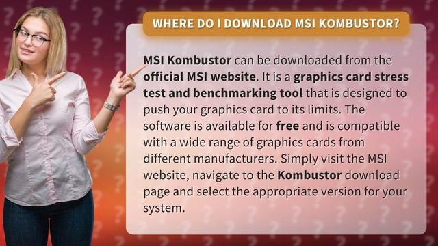 Where do I download MSI Kombustor? смотреть онлайн