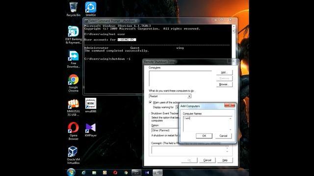 how to shutdown ur computer using CMD смотреть онлайн
