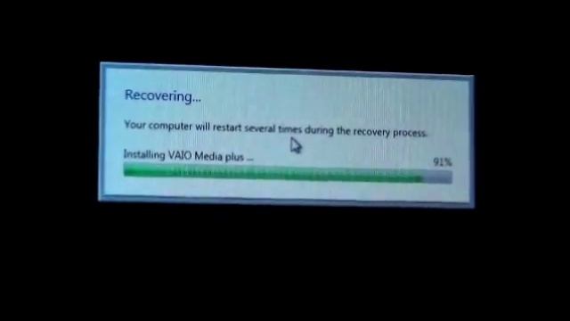How to Recover Factory Settings on Sony Vaio Laptop with Windows 7 смотреть онлайн