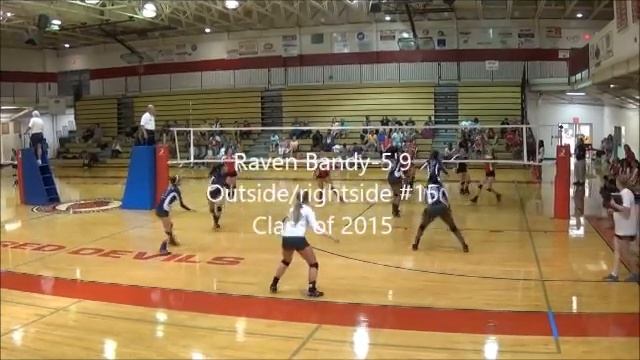 SESA Volleyball Prospect 2015 - Raven Bandy, Grayson HS смотреть онлайн