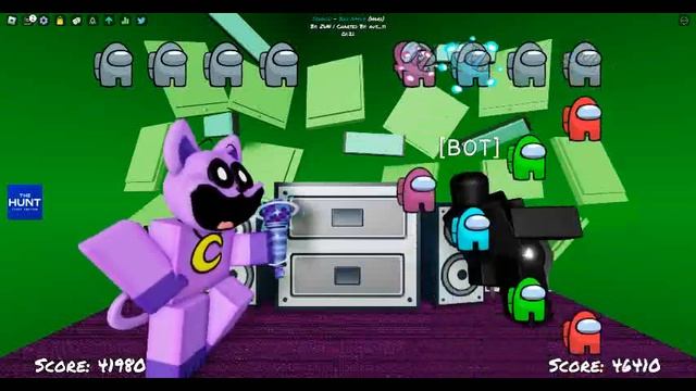 CatNap plays Funky Friday bad apple смотреть онлайн