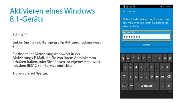 Aktivieren eines Windows 8.1-Geräts смотреть онлайн