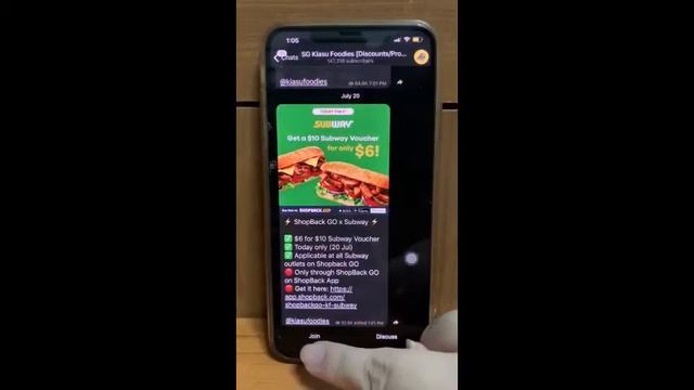 Subscription And Joining Bots On Telegram (iPhone Version)