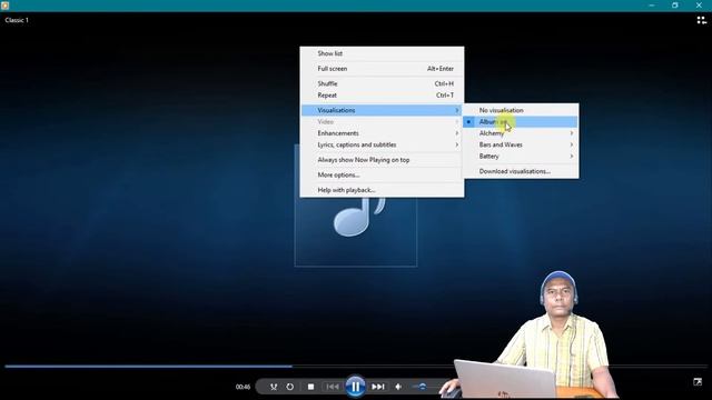Cara Memutar Musik Mp3 Dengan Background VISUAL EFFECT KEREN di WINDOWS MEDIA PLAYER смотреть онлайн