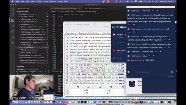 Live coding - arm64 Mac builds, Monterey on M1, new software releases, misc смотреть онлайн