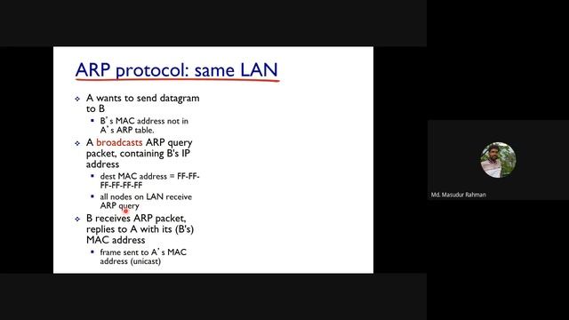 ch05 Data Link Layer MAC Protocols Part2 and ARP Protocol смотреть онлайн