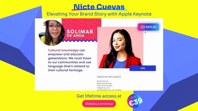 Presentation Design With Apple Keynote By Nicte Cuevas | 356labs