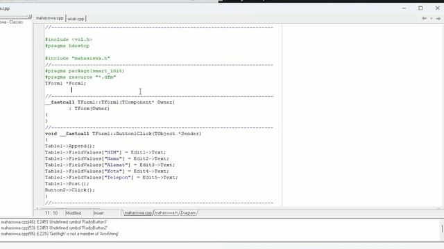 ara Membuat Program Pencarian dan Pemanggilan Data di Borland C++ Builder bonus cara membuat login смотреть онлайн