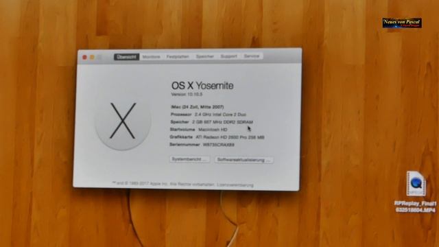 iMac 24" Mitte 2007 ⭐️ Vorstellung смотреть онлайн