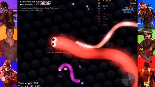 SlitherIO - Availble on iOS, Android and Browser смотреть онлайн