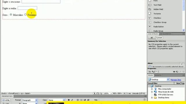 aula 2580 html Formularios automaticamente com dreamweaver смотреть онлайн