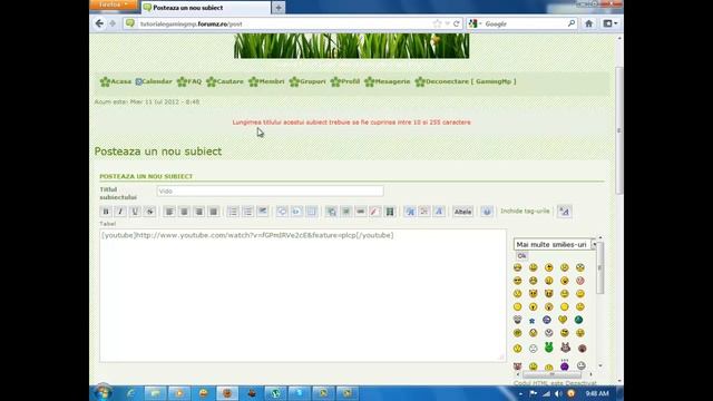 Cum se incarca un video pe un forum смотреть онлайн