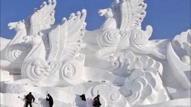 Снежные скульптуры смотреть онлайн