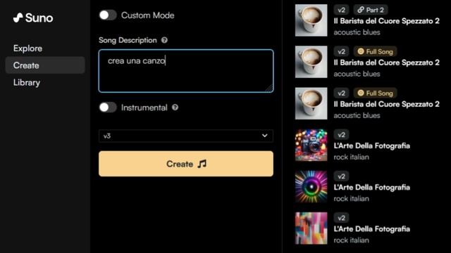 CREARE MUSICA con l'IA è ancora più facile, Suno si aggiorna alla versione V3! смотреть онлайн