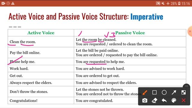 Voice: Imperative Sentence смотреть онлайн