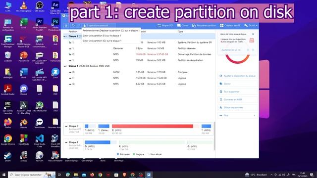 how to create partition (hdd/ssd/usb) on windows 7/10/11 without experience -tutorial 2024- смотреть онлайн