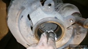 Замена переднего подшипника ступицы Рено Логан, Сандеро, Лада Ларгус, Ниссан Альмера. Без пресса.