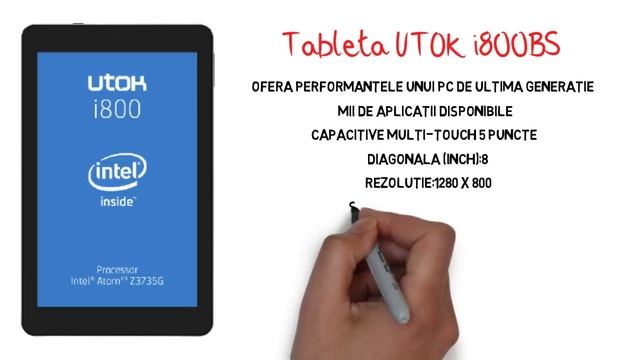 Tableta UTOk i800BS смотреть онлайн