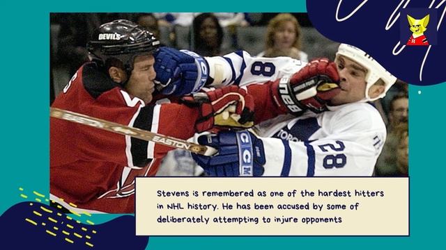 The toughest NHL player Scott Stevens, Detroit Red Wings смотреть онлайн