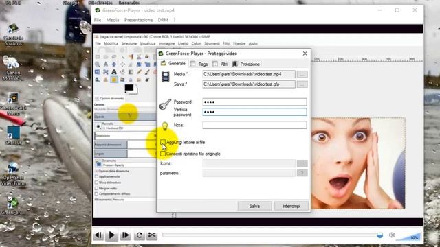 Come proteggere un video con password смотреть онлайн