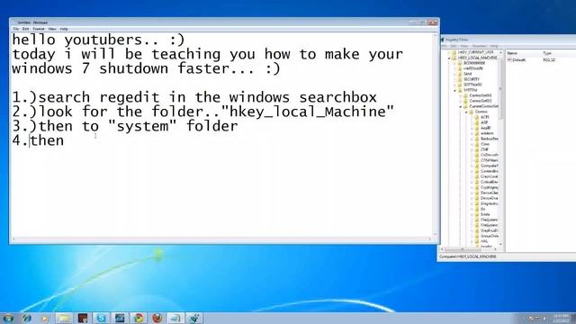 how to make windows 7 shutdown faster смотреть онлайн