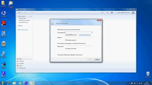 How To Set Up Email Account On Windows Live Mail 2011 смотреть онлайн
