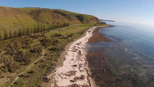 DJI Phantom Vision 2 Plus Over Lady Bay. South Australia. смотреть онлайн