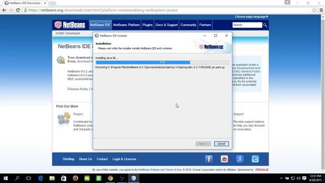 Install NetBeans IDE on Windows 10 смотреть онлайн