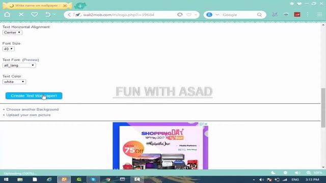 HOW TO CREAT YOUR OWN NAMED WALLPAPER FOR DESKTOP ONLINE VERY EASY TO MAKE 'MUHAMMAD ASAD' смотреть онлайн