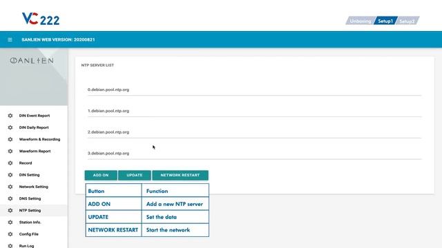 How to setup VC222 via web смотреть онлайн