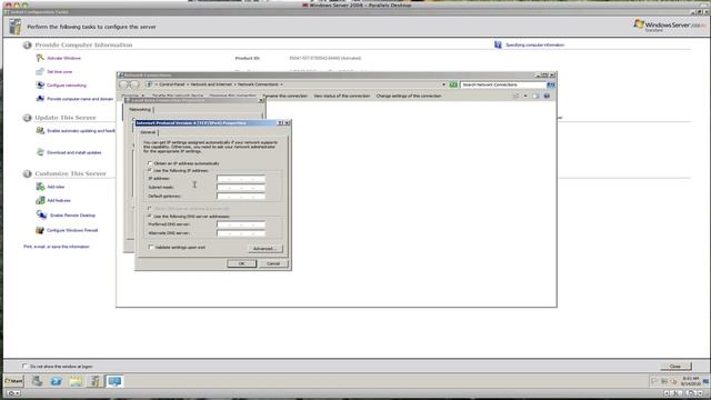 Windows Server 2008 R2 Setting Up Part 1 смотреть онлайн
