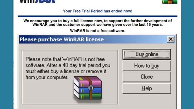 12DAMDO - Your Free Trial of WinRar has Expired смотреть онлайн