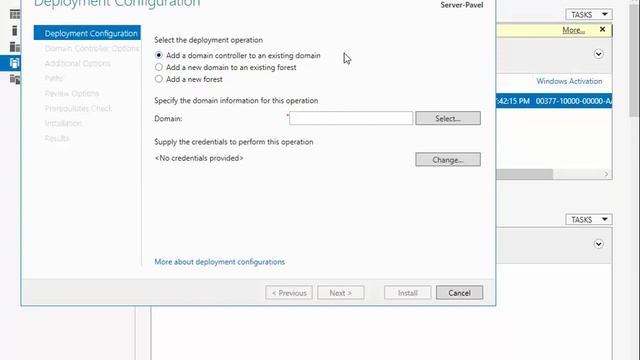 AD Installation смотреть онлайн