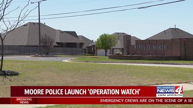 Moore police launch 'Operation Watch' смотреть онлайн