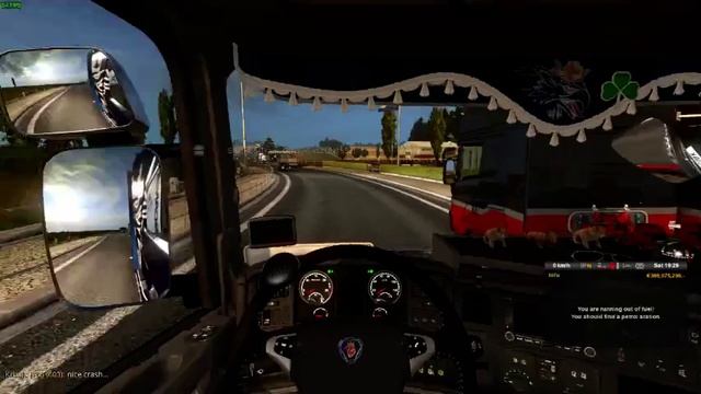 Euro Truck Simulator 2 Livestream | Calais to Duisburg | Stupid Drivers Traffic | Part 2 смотреть онлайн