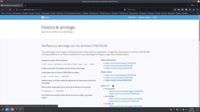 Fedora 36 Workstation descarga y verificacion de autenticidad смотреть онлайн